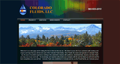 Desktop Screenshot of coloradofluids.com